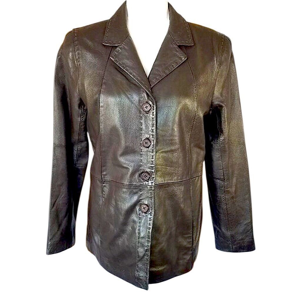 Genuine leather jacket. Medium